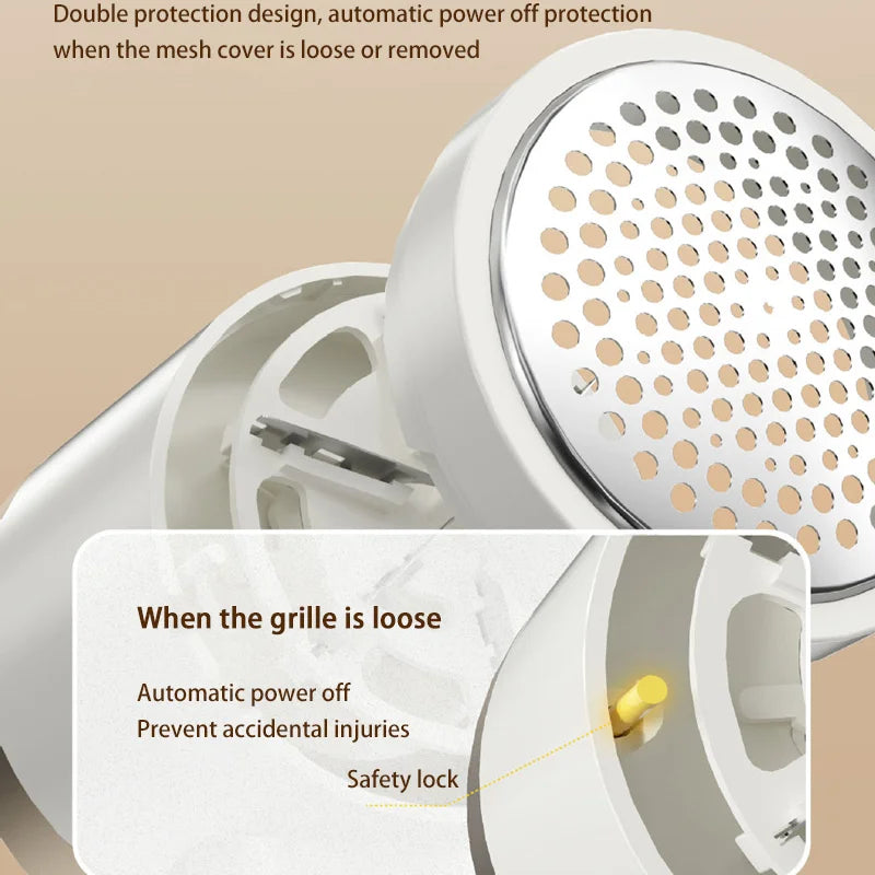 Fully Automatic Hair Ball Trimmer Household Clothing Shaver Digital Display Shaving Machine Clothes Ball Remover Hair Remover