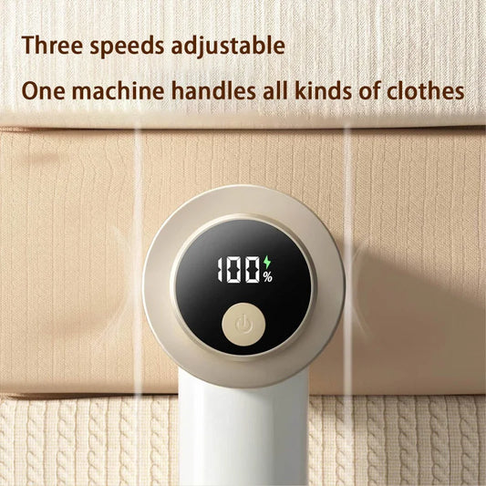 Fully Automatic Hair Ball Trimmer Household Clothing Shaver Digital Display Shaving Machine Clothes Ball Remover Hair Remover
